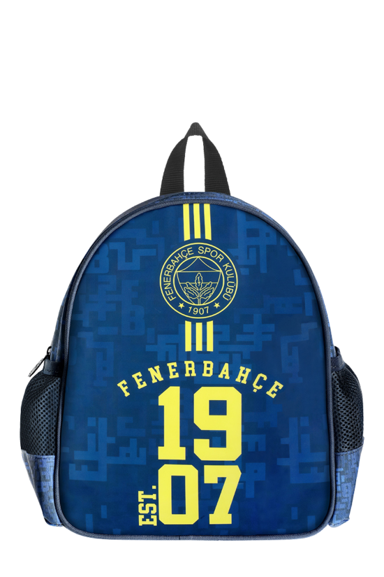 Fenerbahçe Lisanslı EST.1907 Lacivert Anaokulu çantası