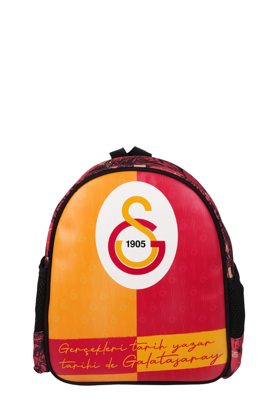 Galatasaray Lisanslı Parçalı Sarı kırmızı Orijinal Anaokulu çantası
