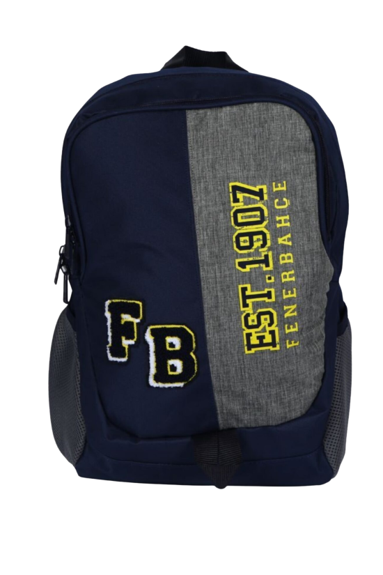 Fenerbahçe Lisanslı Lacivert Gri Orijinal Sırt Çantası