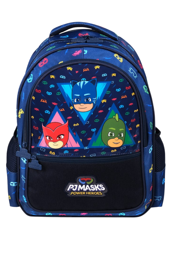 Pijamaskeliler Lisanslı PVC Detaylı Lacivert Orijinal Okul çantası