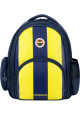 Fenerbahçe Lisanslı Sarı Lacivert Orijinal Suni Deri Okul çantası