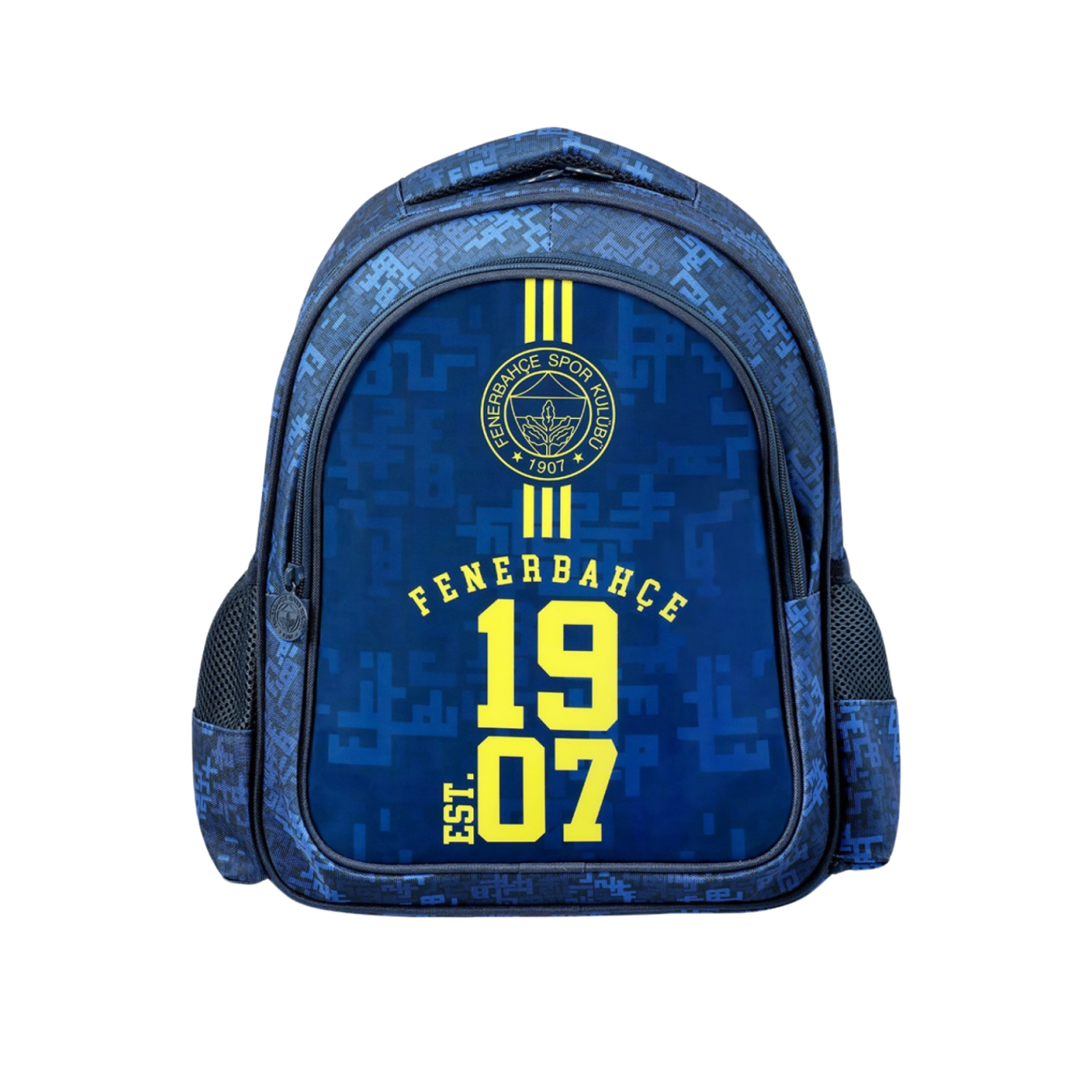 Fenerbahçe Lisanslı 2 Bölmeli EST.1907 Mavi Orijinal Okul çantası