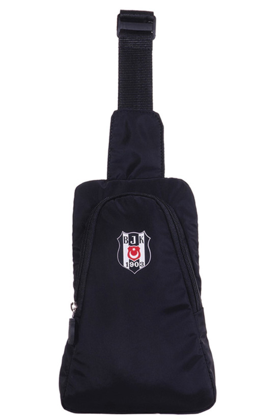 Beşiktaş Lisanslı Çapraz Askılı Siyah Orijinal Bel çantası
