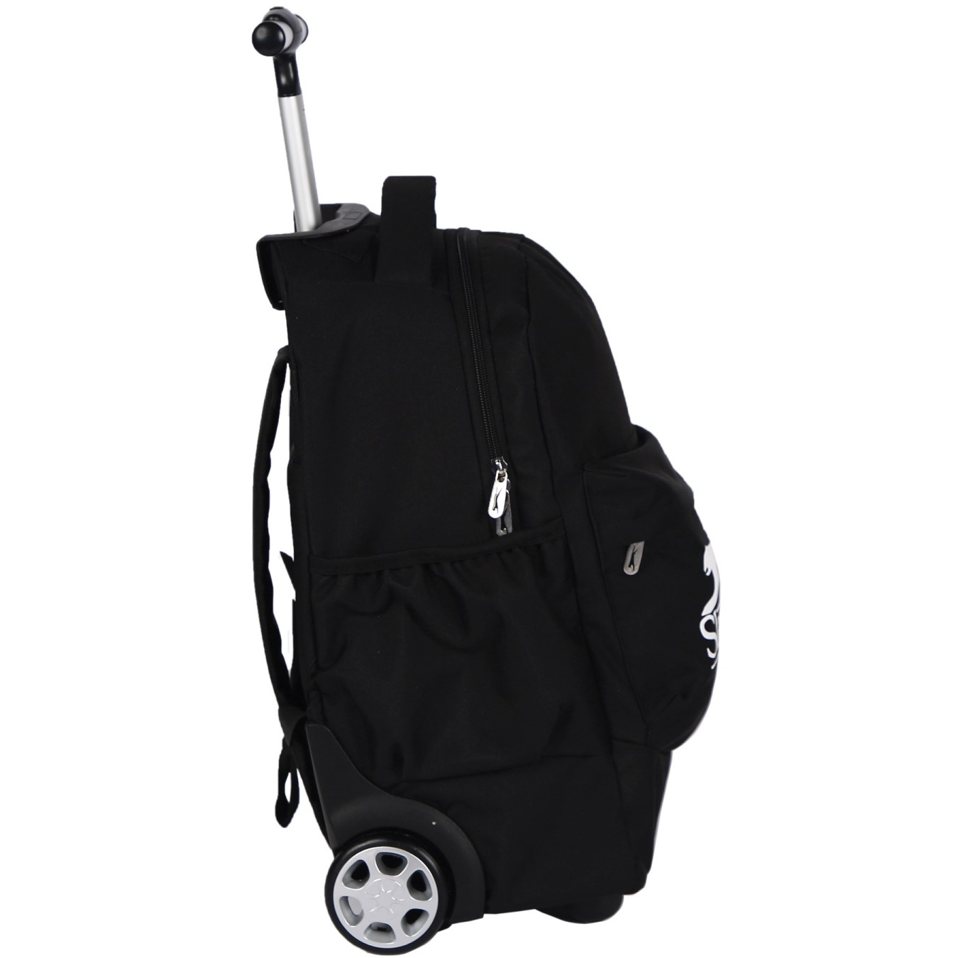 Slazenger Lisanslı Siyah Orijinal Çekçekli Trolley Sırt çantası