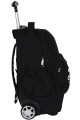 Slazenger Lisanslı Siyah Orijinal Çekçekli Trolley Sırt çantası