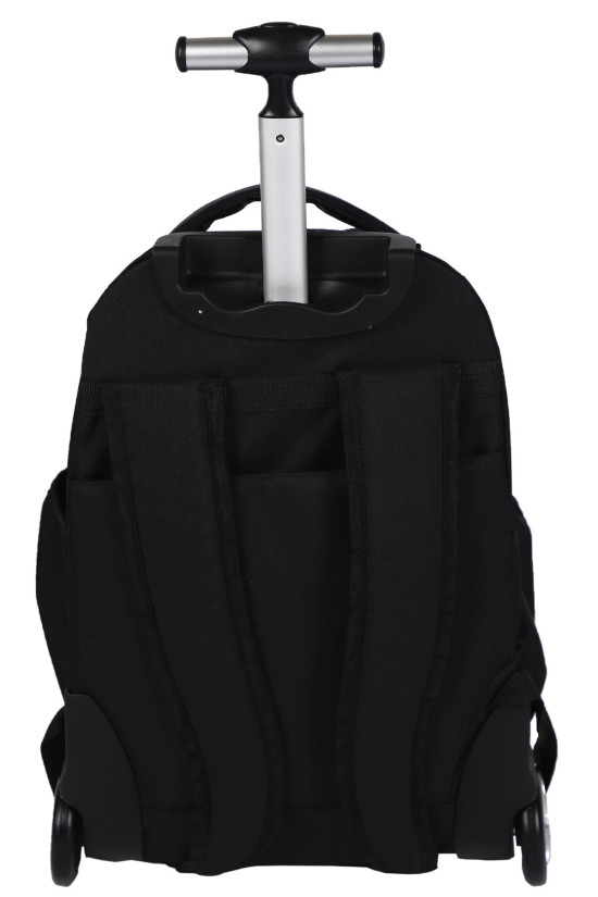 Slazenger Lisanslı Siyah Orijinal Çekçekli Trolley Sırt çantası