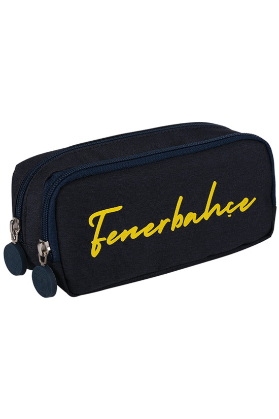 Fenerbahçe Lisanslı 2 Bölmeli Koyu Lacivert Orijinal Kalemlik