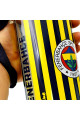 Fenerbahçe Lisanslı Çubuk Desenli Orijinal Plastik 500 ml Matara