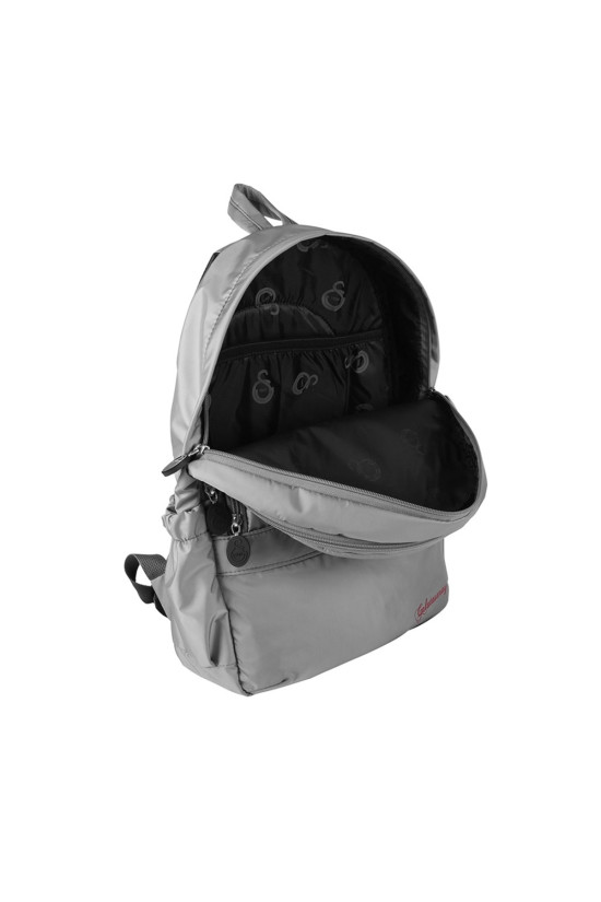 Galatasaray Lisanslı Çok Bölmeli Gri Orijinal Sırt çantası