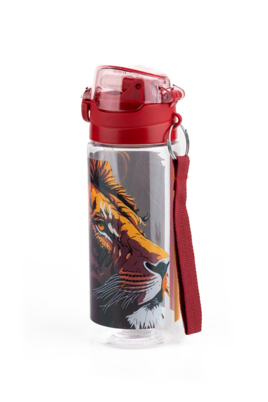 Galatasaray Lisanslı Aslan Figürlü kırmızı Orijinal 500ml Matara