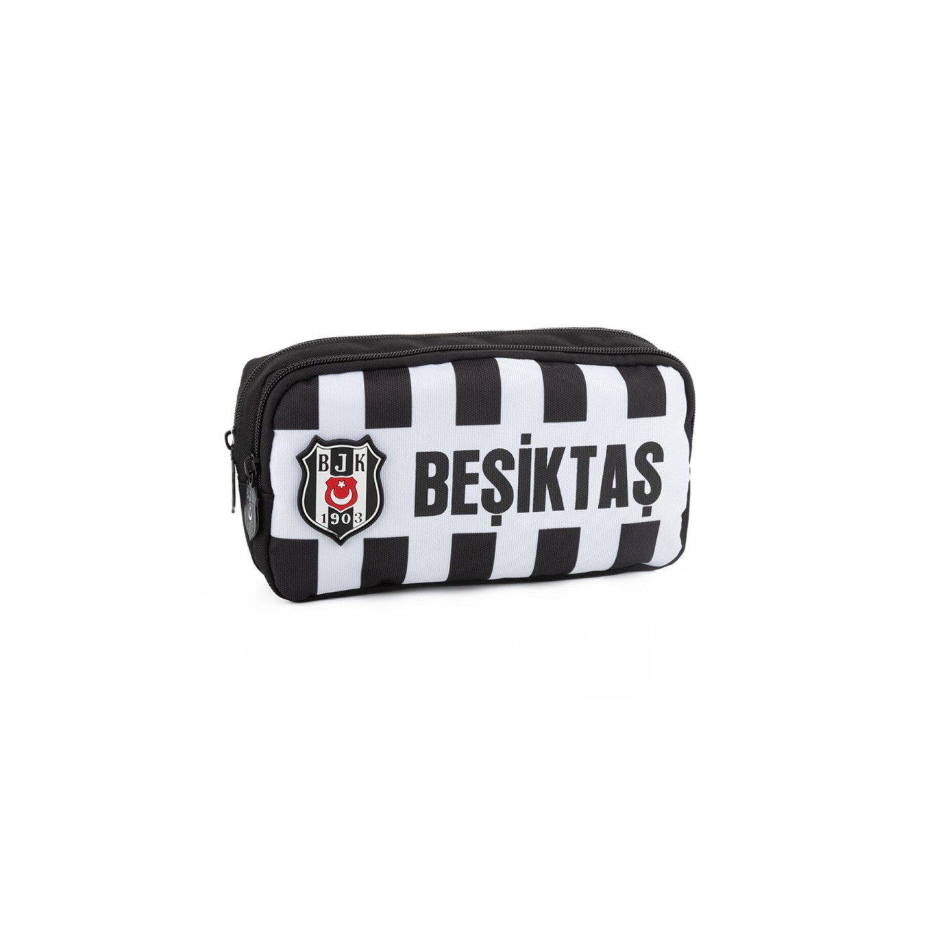 Beşiktaş Lisanslı 2 Bölmeli Siyah Beyaz Orijinal Kalemlik