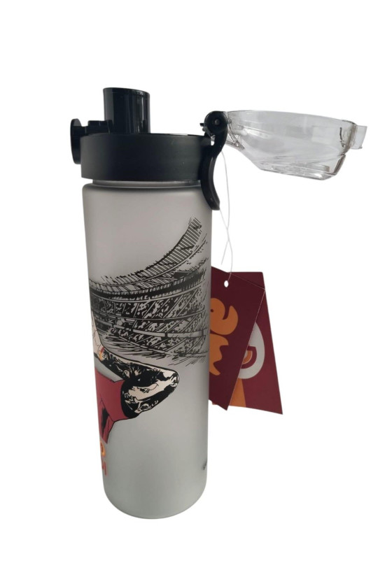 Galatasaray Lisanslı Mauro Icardi'li Gri Orijinal 630ml Tritan Matara