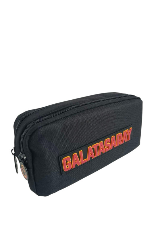 Galatasaray Lisanslı Çift Bölmeli Siyah Orijinal Kalemlik