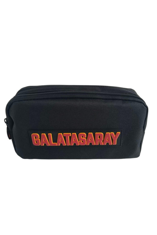 Galatasaray Lisanslı Çift Bölmeli Siyah Orijinal Kalemlik