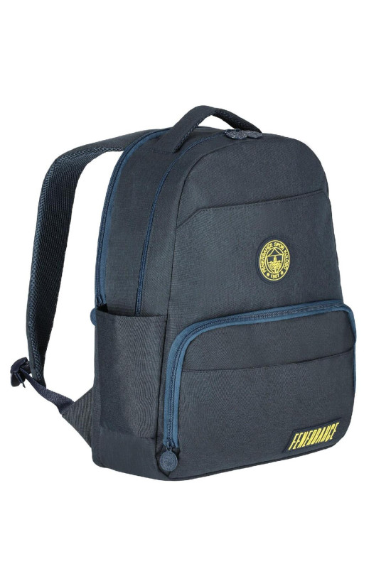 Fenerbahçe Lisanslı 3 Bölmeli Lacivert Orijinal Sırt çantası