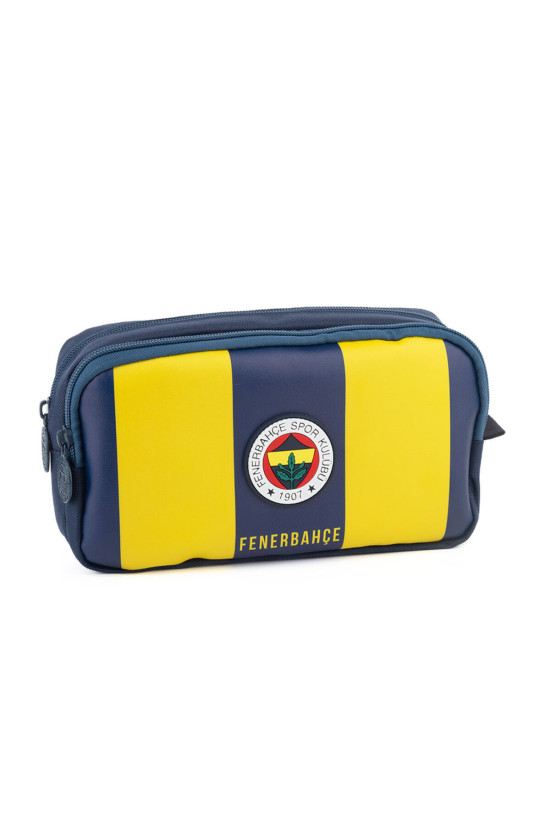 Fenerbahçe Lisanslı 2 Bölmeli Sarı Lacivert Orijinal Kalemlik