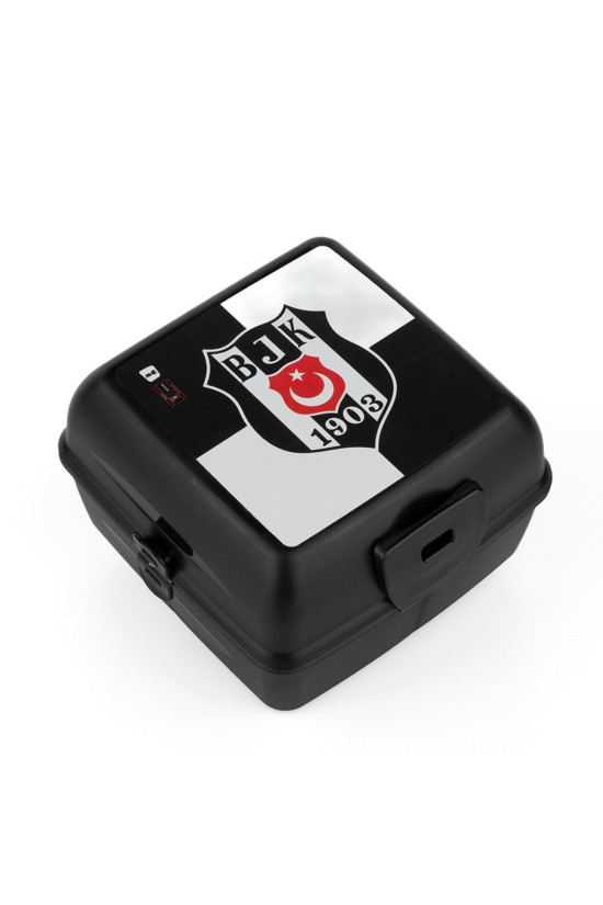 Beşiktaş Lisanslı Siyah Beyaz Orijinal Beslenme Kutusu