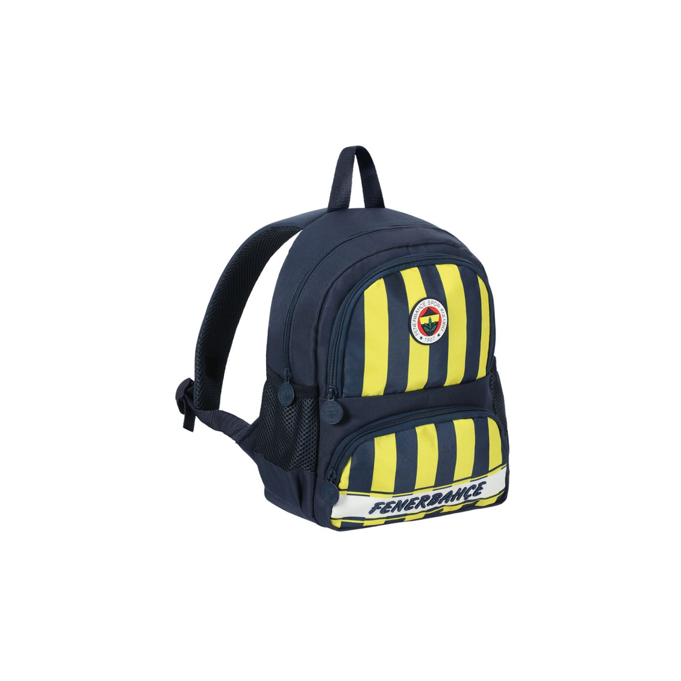 Fenerbahçe Lisanslı Çubuklu Sarı Lacivert Orijinal Anaokulu çantası