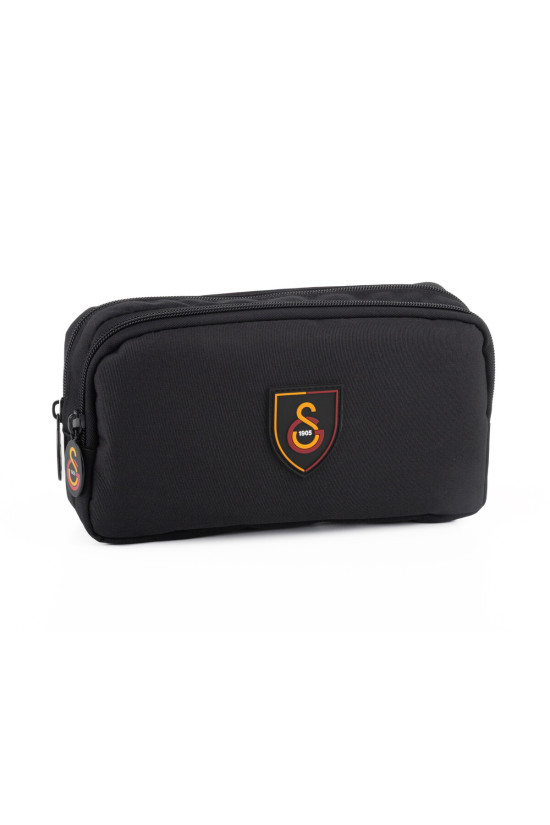 Galatasaray Lisanslı 2 Bölmeli Siyah Orijinal Kalemlik