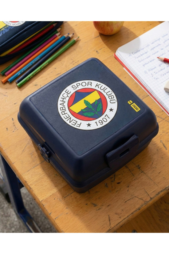 Fenerbahçe Lisanslı Arma baskılı Lacivert Orijinal Beslenme Kutusu