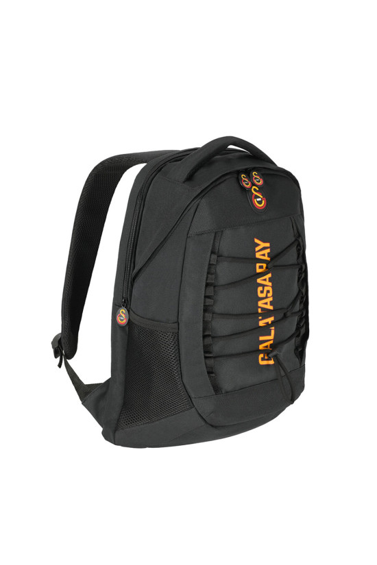 Galatasaray Lisanslı İpli Siyah Orijinal Sırt çantası