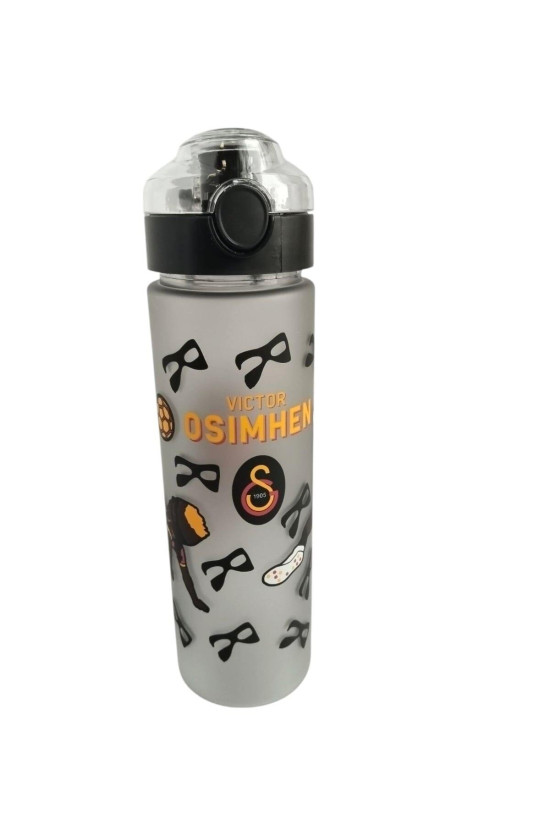 Galatasaray Lisanslı Mauro Icardi'li Gri Orijinal 630ml Tritan Matara