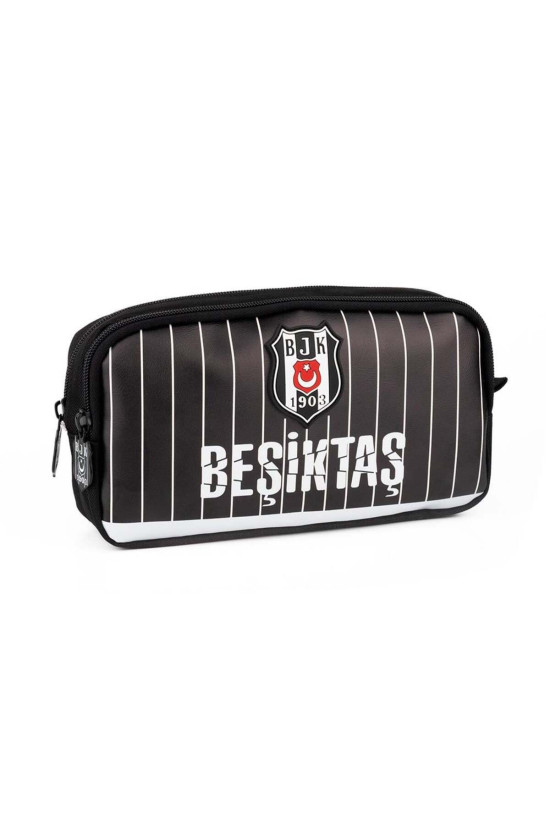 Beşiktaş Lisanslı 2 Bölmeli Siyah Orijinal Kalemlik