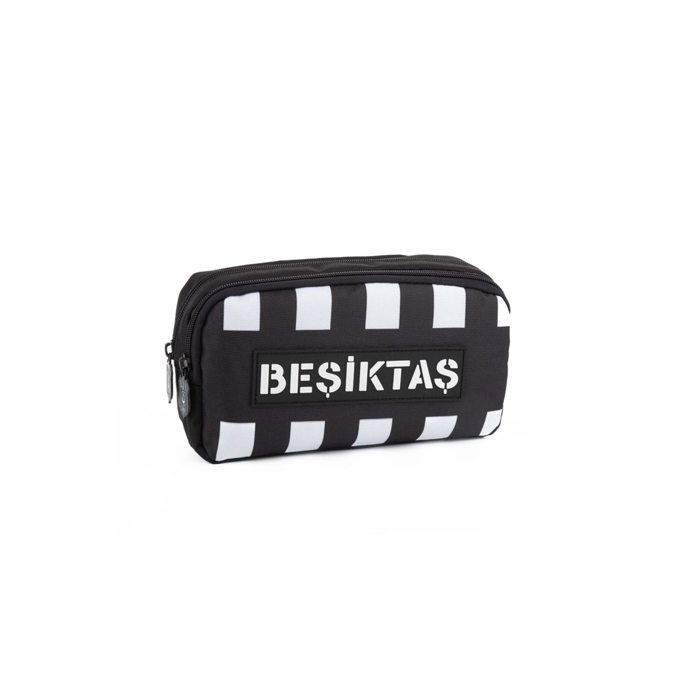 Beşiktaş Lisanslı 2 Bölmeli Siyah Beyaz Orijinal Kalemlik - 25302