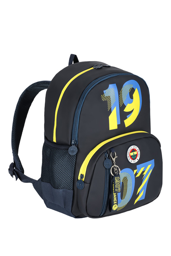 Fenerbahçe Lisanslı 1907 Sarı Lacivert Orijinal Okul çantası