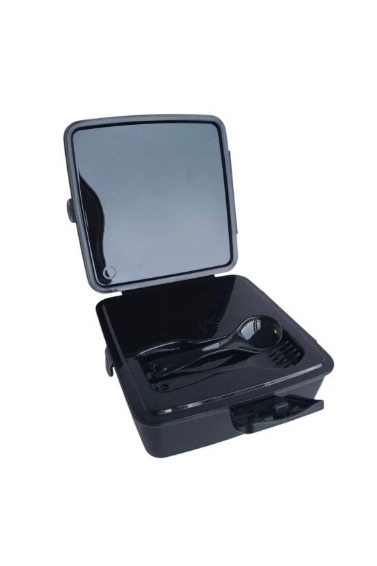 Beşiktaş Lisanslı Siyah Beyaz Orijinal Beslenme Kutusu