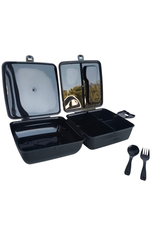 Beşiktaş Lisanslı Siyah Beyaz Orijinal Beslenme Kutusu