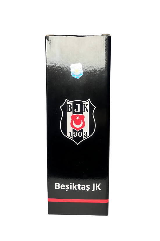 Beşiktaş Lisanslı Kartal baskılı Siyah Orijinal 425ml Çelik Matara (Boyun Askılı)