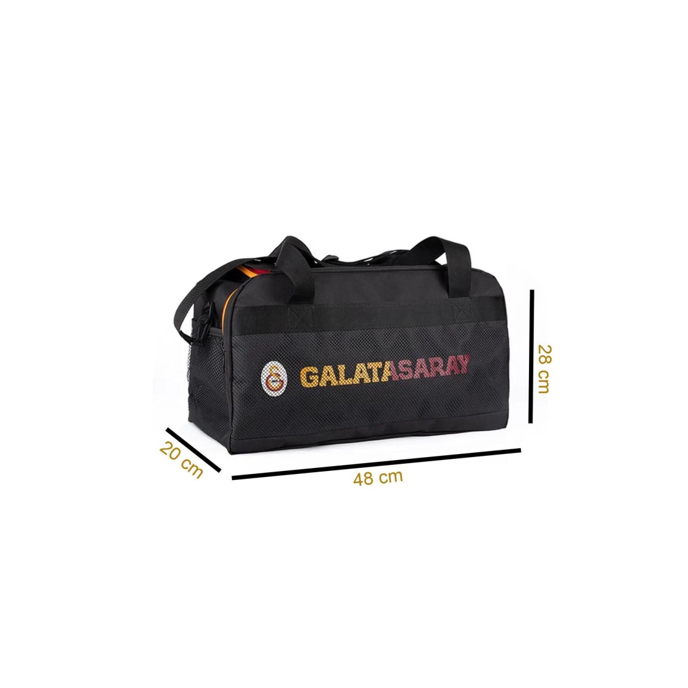 Galatasaray Lisanslı Siyah Orijinal Spor çantası