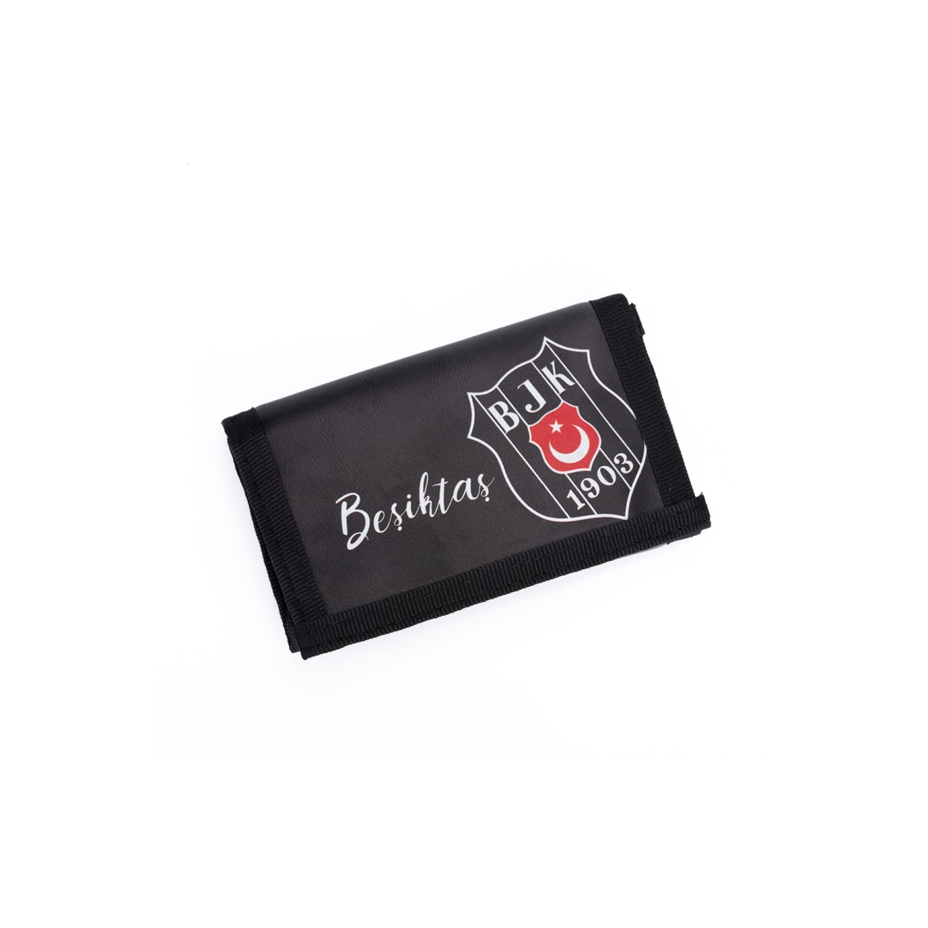 Beşiktaş Lisanslı Logo Detaylı Siyah Orijinal Cüzdan
