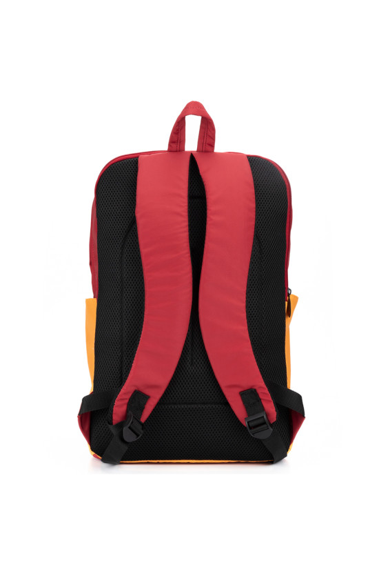 Galatasaray Lisanslı Çok Bölmeli Sarı kırmızı Orijinal Sırt çantası