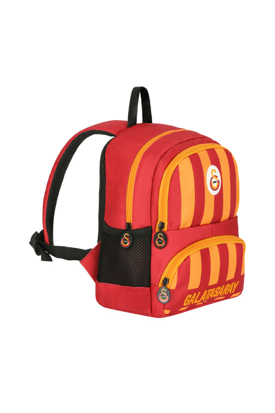 Galatasaray Lisanslı 3 Bölmeli Sarı kırmızı Orijinal Anaokulu çantası