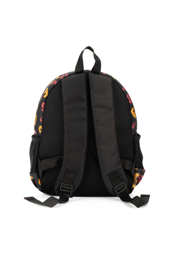 Galatasaray Lisanslı GS Harf Detaylı Siyah Orijinal Anaokulu çantası