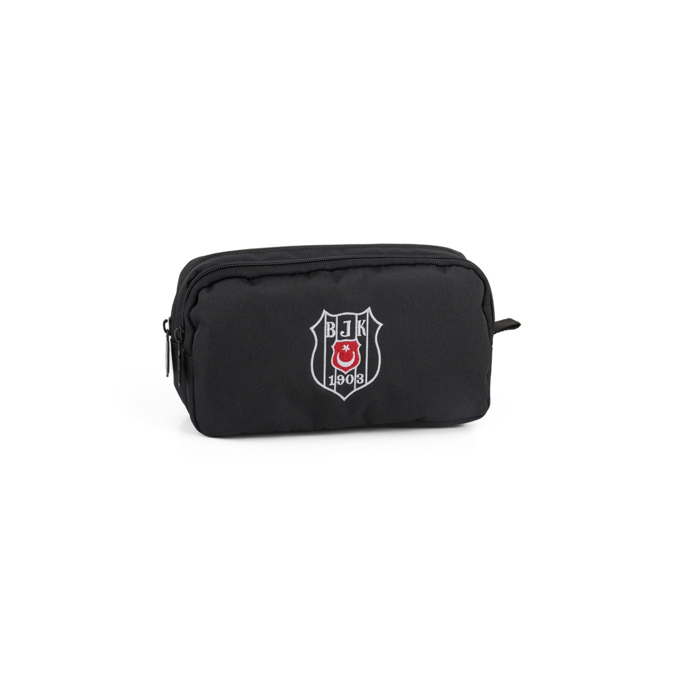 Beşiktaş Lisanslı 2 Bölmeli Logo Detaylı Siyah Orijinal Kalemlik
