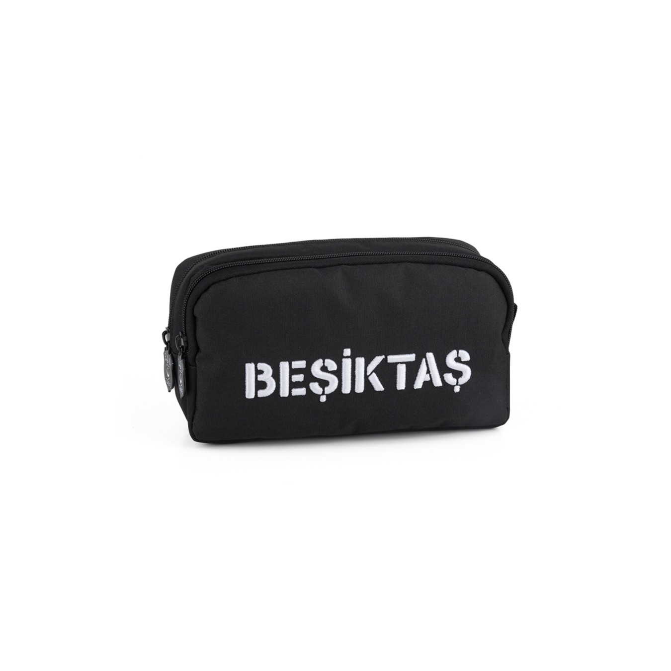 Beşiktaş Lisanslı 2 Bölmeli Siyah Orijinal Kanvas Kalemlik