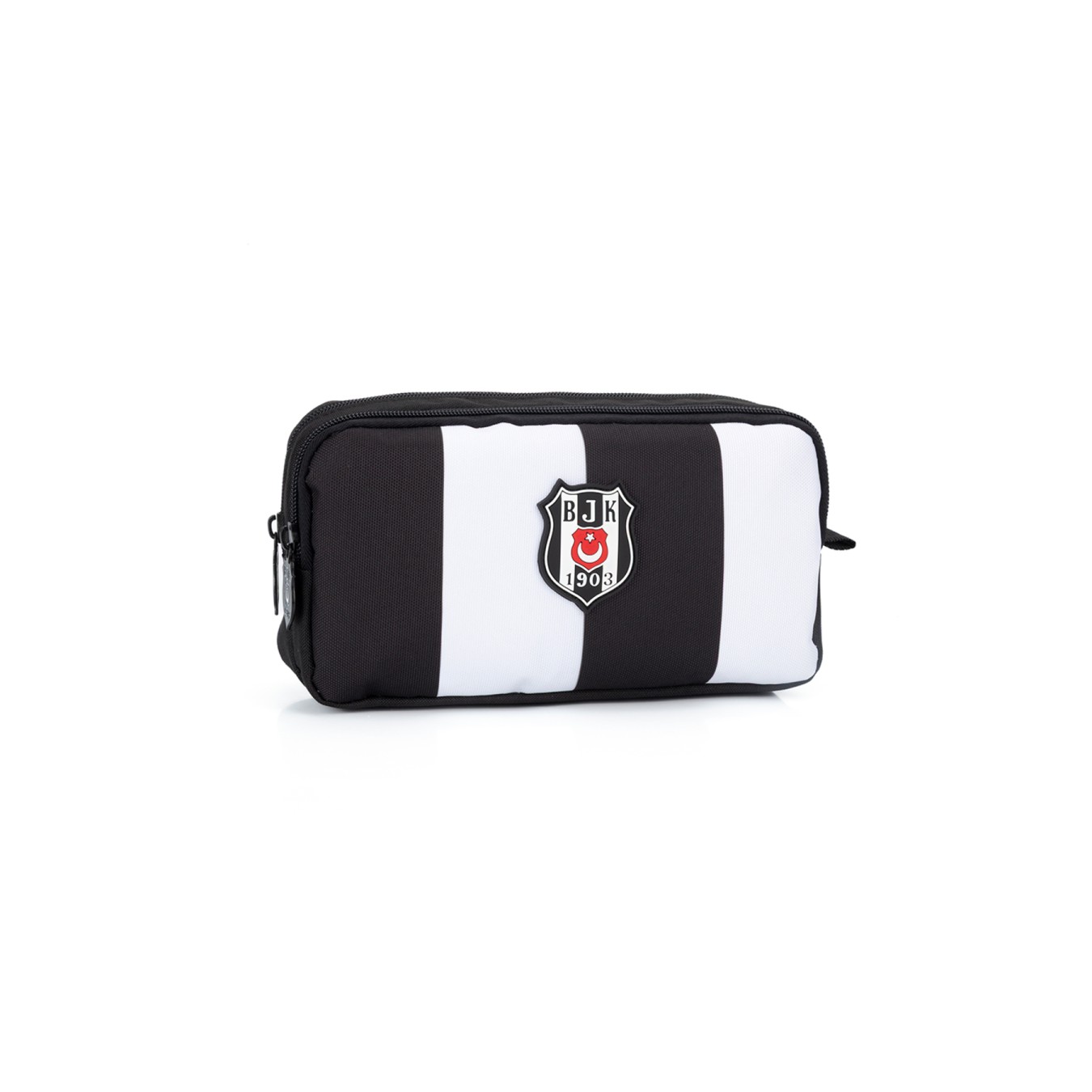 Beşiktaş Lisanslı 2 Bölmeli Siyah Beyaz Orijinal Kalemlik