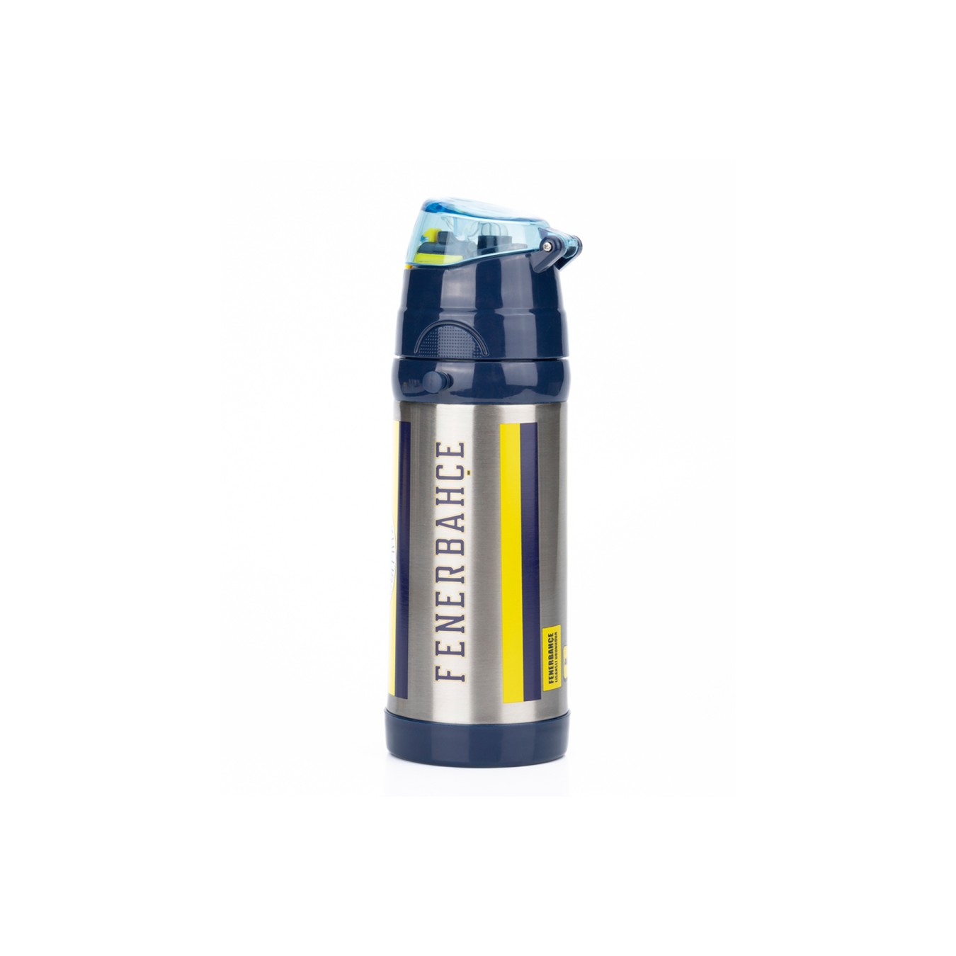 Fenerbahçe Lisanslı Çubuklu Orijinal 500ml Çelik Matara