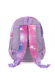Me Team Unicorn baskılı Lila Okul çantası