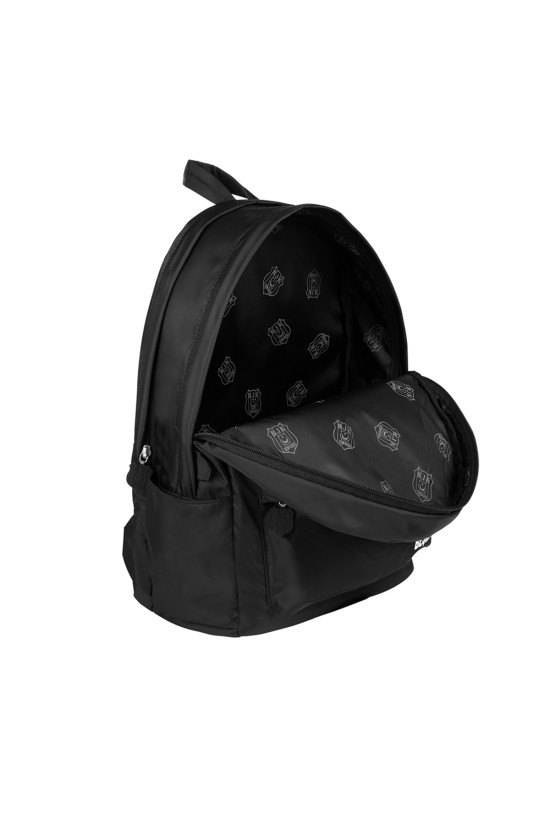 Beşiktaş Lisanslı Ön Cep Detaylı Siyah Orijinal Sırt çantası