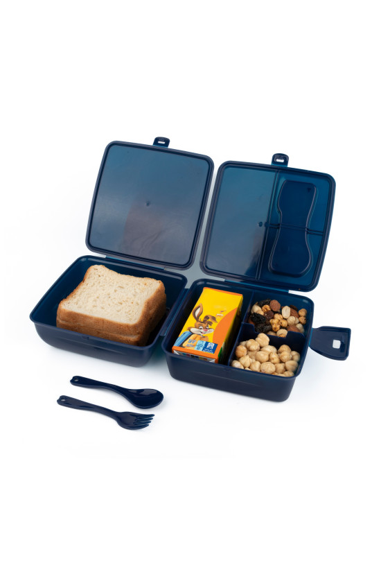 Fenerbahçe Lisanslı Çubuklu Sarı Lacivert Orijinal Beslenme Kutusu