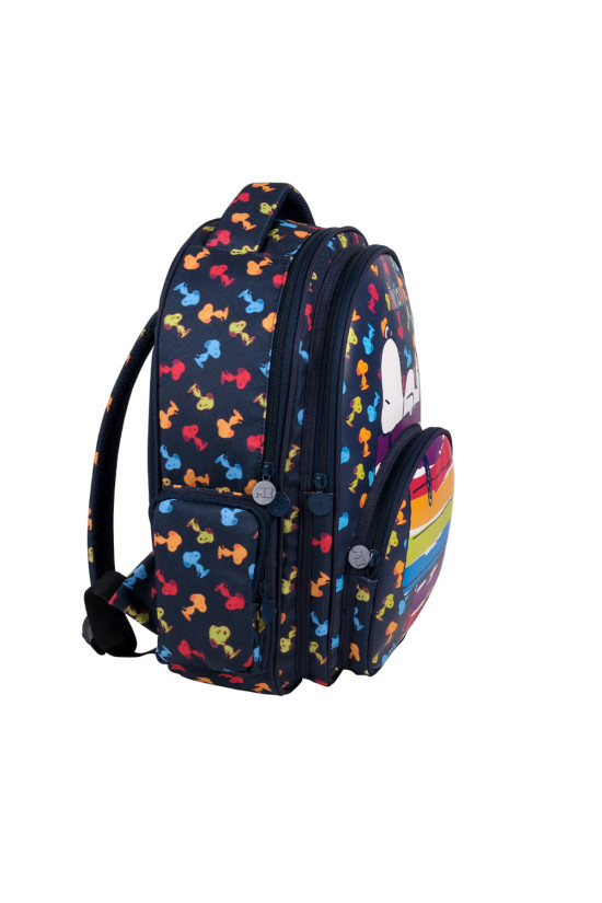 Snoopy Lisanslı Sleeping Renkli Orijinal Okul çantası