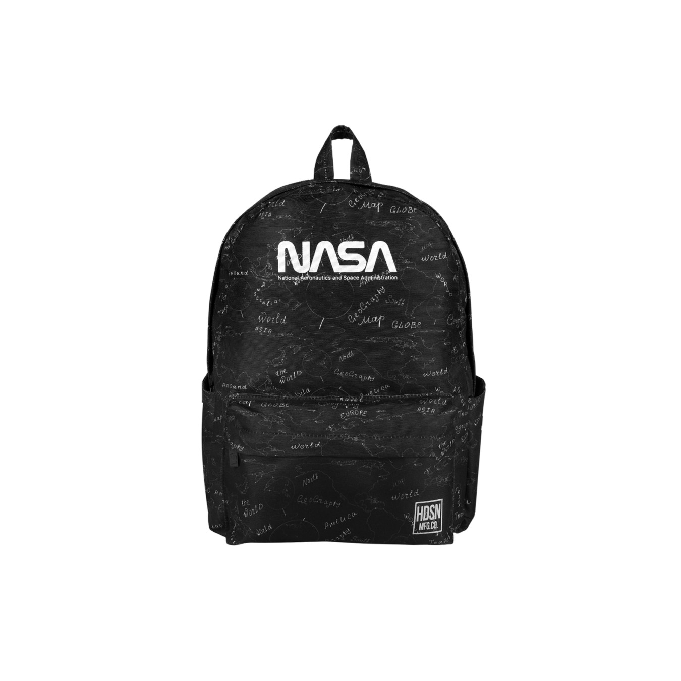 Nasa Lisanslı Geography Siyah Orijinal Sırt çantası