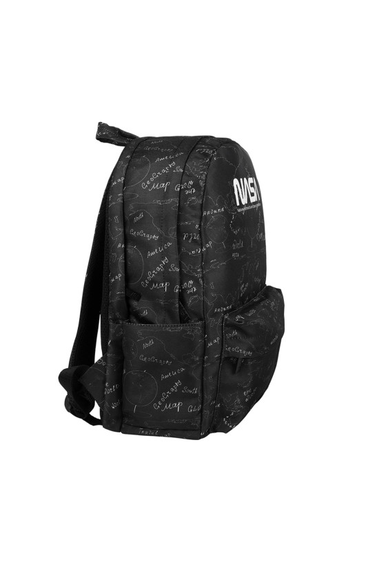 Nasa Lisanslı Geography Siyah Orijinal Sırt çantası