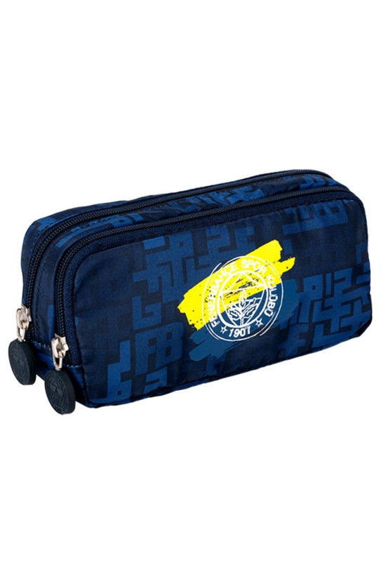 Fenerbahçe Lisanslı 2 Bölmeli Lacivert Orijinal Kalemlik