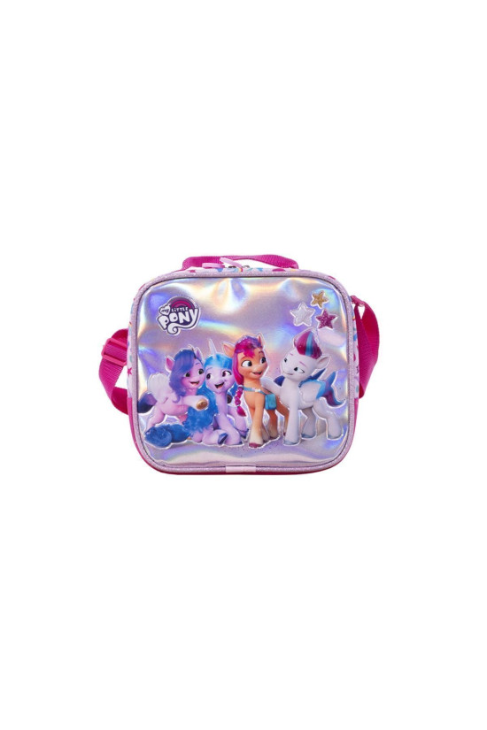 My Little Pony Lisanslı Çok Renkli Holografik Orijinal Beslenme çantası