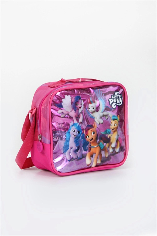 My Little Pony PVC Detaylı Pembe Orijinal Beslenme çantası